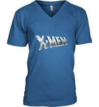 Load image into Gallery viewer, Marvel X Men Logo Retro 90s Animated Series Men's V-Neck
