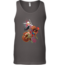 Load image into Gallery viewer, Marvel Rising Secret Warriors Group Shot Action Pose Men's Tank Top
