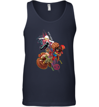 Load image into Gallery viewer, Marvel Rising Secret Warriors Group Shot Action Pose Men's Tank Top
