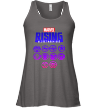 Load image into Gallery viewer, Marvel Rising Secret Warriors Hero Emblem Logo Women's Racerback Tank
