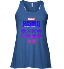 Load image into Gallery viewer, Marvel Rising Secret Warriors Hero Emblem Logo Women's Racerback Tank

