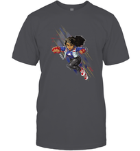 Load image into Gallery viewer, Marvel Rising Secret Warriors Miss America Action Pose Men's T-Shirt
