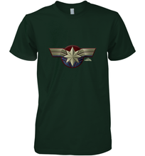 Load image into Gallery viewer, Marvel Captain Marvel Movie Chest Symbol Men's Premium T-Shirt
