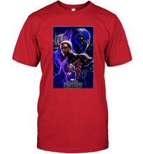 Load image into Gallery viewer, Marvel Black Panther Movie Wakanda Purple Poster Men's T-Shirt
