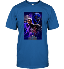 Load image into Gallery viewer, Marvel Black Panther Movie Wakanda Purple Poster Men's T-Shirt
