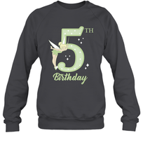 Load image into Gallery viewer, Disney Peter Pan 5th Birthday Tinkerbell Portrait Crewneck Sweatshirt
