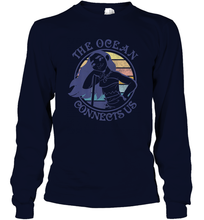 Load image into Gallery viewer, Disney Moana The Ocean Connects Us Sunset Long Sleeve T-Shirt
