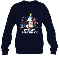 Load image into Gallery viewer, Disney Mickey Mouse It�s My Birthday Crewneck Sweatshirt
