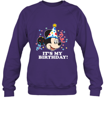 Load image into Gallery viewer, Disney Mickey Mouse It�s My Birthday Crewneck Sweatshirt
