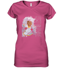 Load image into Gallery viewer, Marvel X Men They Call Me Storm 90s Retro Women's V-Neck T-Shirt
