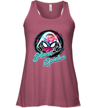Load image into Gallery viewer, Marvel Rising Secret Warriors Ghost Spider Portrait Badge Women's Racerback Tank
