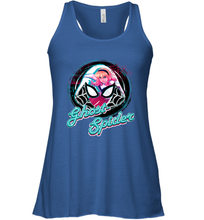 Load image into Gallery viewer, Marvel Rising Secret Warriors Ghost Spider Portrait Badge Women's Racerback Tank
