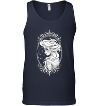 Load image into Gallery viewer, Disney Frozen Elsa Sketch Portrait Snowflakes Men's Tank Top
