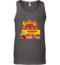 Load image into Gallery viewer, Marvel Deadpool Chimichangas Food Truck Men's Tank Top
