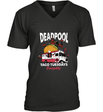 Load image into Gallery viewer, Marvel Deadpool Taco Tuesday Everyday Men's V-Neck
