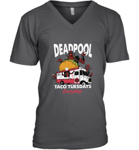 Load image into Gallery viewer, Marvel Deadpool Taco Tuesday Everyday Men's V-Neck
