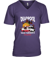 Load image into Gallery viewer, Marvel Deadpool Taco Tuesday Everyday Men's V-Neck
