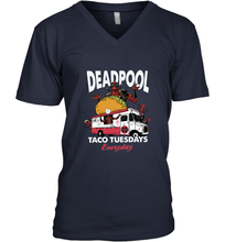 Load image into Gallery viewer, Marvel Deadpool Taco Tuesday Everyday Men's V-Neck
