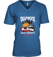 Load image into Gallery viewer, Marvel Deadpool Taco Tuesday Everyday Men's V-Neck
