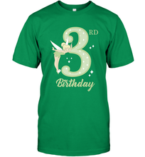 Load image into Gallery viewer, Disney Peter Pan 3rd Birthday Tinkerbell Portrait Men's T-Shirt
