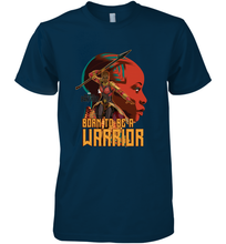 Load image into Gallery viewer, Marvel Black Panther Movie Okoye Profile Men's Premium T-Shirt
