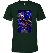 Load image into Gallery viewer, Marvel Black Panther Movie Wakanda Purple Poster Men's Premium T-Shirt
