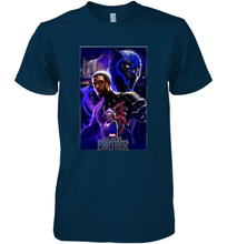 Load image into Gallery viewer, Marvel Black Panther Movie Wakanda Purple Poster Men's Premium T-Shirt
