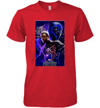 Load image into Gallery viewer, Marvel Black Panther Movie Wakanda Purple Poster Men's Premium T-Shirt
