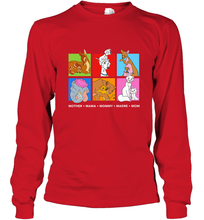 Load image into Gallery viewer, Disney Characters Colorful Mother's Day Long Sleeve T-Shirt

