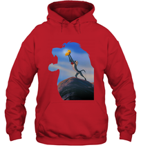 Load image into Gallery viewer, Disney Lion King Rafiki Holding Baby Simba Hooded Sweatshirt
