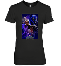 Load image into Gallery viewer, Marvel Black Panther Movie Wakanda Purple Poster Women's Premium T-Shirt
