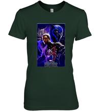 Load image into Gallery viewer, Marvel Black Panther Movie Wakanda Purple Poster Women's Premium T-Shirt
