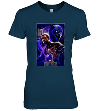 Load image into Gallery viewer, Marvel Black Panther Movie Wakanda Purple Poster Women's Premium T-Shirt
