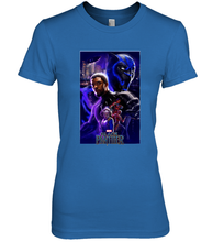 Load image into Gallery viewer, Marvel Black Panther Movie Wakanda Purple Poster Women's Premium T-Shirt
