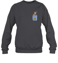 Load image into Gallery viewer, Disney Pixar Toy Story Buzz and Woody Pocket Crewneck Sweatshirt
