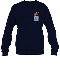 Load image into Gallery viewer, Disney Pixar Toy Story Buzz and Woody Pocket Crewneck Sweatshirt
