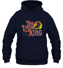 Load image into Gallery viewer, Disney Lion King Distressed 1994 Logo Hooded Sweatshirt
