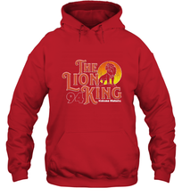 Load image into Gallery viewer, Disney Lion King Distressed 1994 Logo Hooded Sweatshirt
