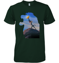 Load image into Gallery viewer, Disney Lion King Rafiki Holding Baby Simba Men's Premium T-Shirt
