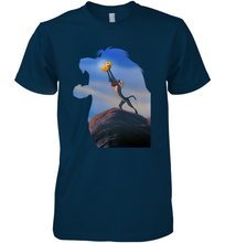 Load image into Gallery viewer, Disney Lion King Rafiki Holding Baby Simba Men's Premium T-Shirt
