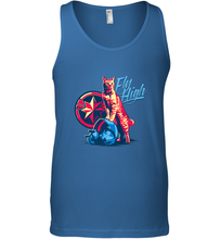 Load image into Gallery viewer, Marvel Captain Marvel Fly High Goose Cat Men's Tank Top
