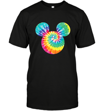Load image into Gallery viewer, Disney Mickey Mouse Icon Rainbow Tie Dye Men's T-Shirt
