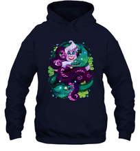 Load image into Gallery viewer, Disney The Little Mermaid Ursula Sea Witch Painting Hooded Sweatshirt
