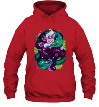 Load image into Gallery viewer, Disney The Little Mermaid Ursula Sea Witch Painting Hooded Sweatshirt
