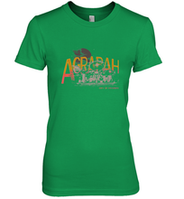 Load image into Gallery viewer, Disney Aladdin Agrabah Flying Over The City Of Mystery Women's Premium T-Shirt
