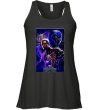 Load image into Gallery viewer, Marvel Black Panther Movie Wakanda Purple Poster Women's Racerback Tank
