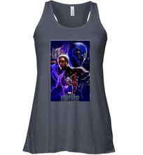 Load image into Gallery viewer, Marvel Black Panther Movie Wakanda Purple Poster Women's Racerback Tank
