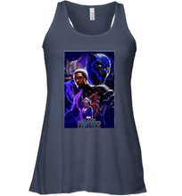 Load image into Gallery viewer, Marvel Black Panther Movie Wakanda Purple Poster Women's Racerback Tank
