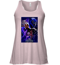 Load image into Gallery viewer, Marvel Black Panther Movie Wakanda Purple Poster Women's Racerback Tank
