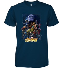 Load image into Gallery viewer, Marvel Avengers Infinity War Neon Team 2 Men's Premium T-Shirt
